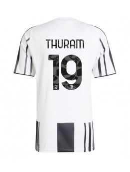 Billige Juventus Khephren Thuram #19 Hjemmedrakt 2025-26 Kortermet